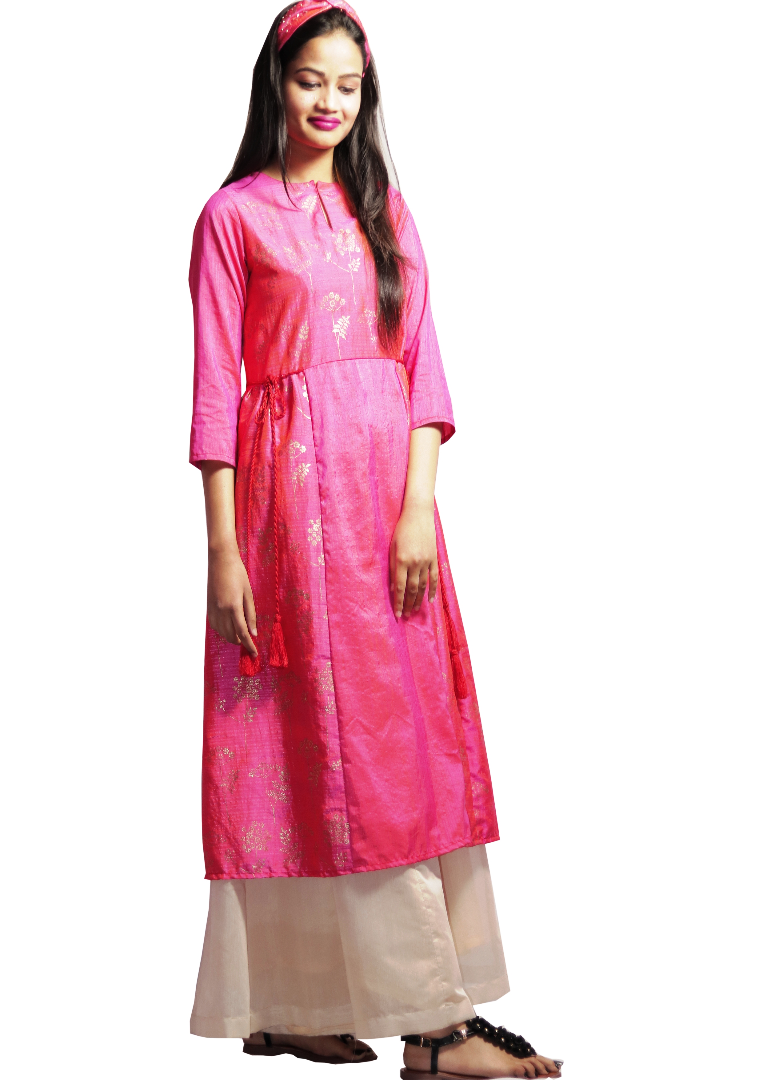 ADIRA RED KURTI