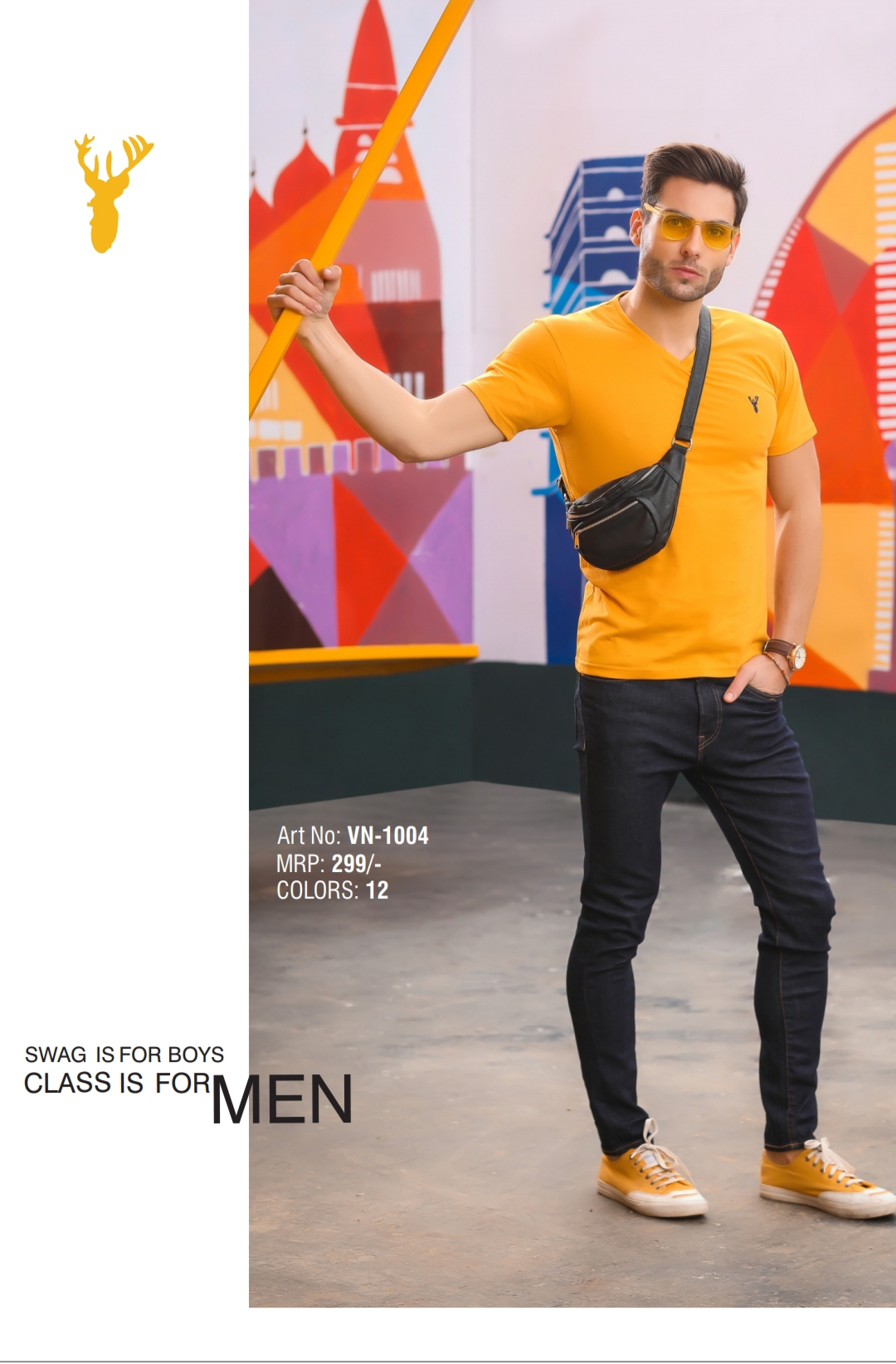 Basic V-Neck T-Shirt