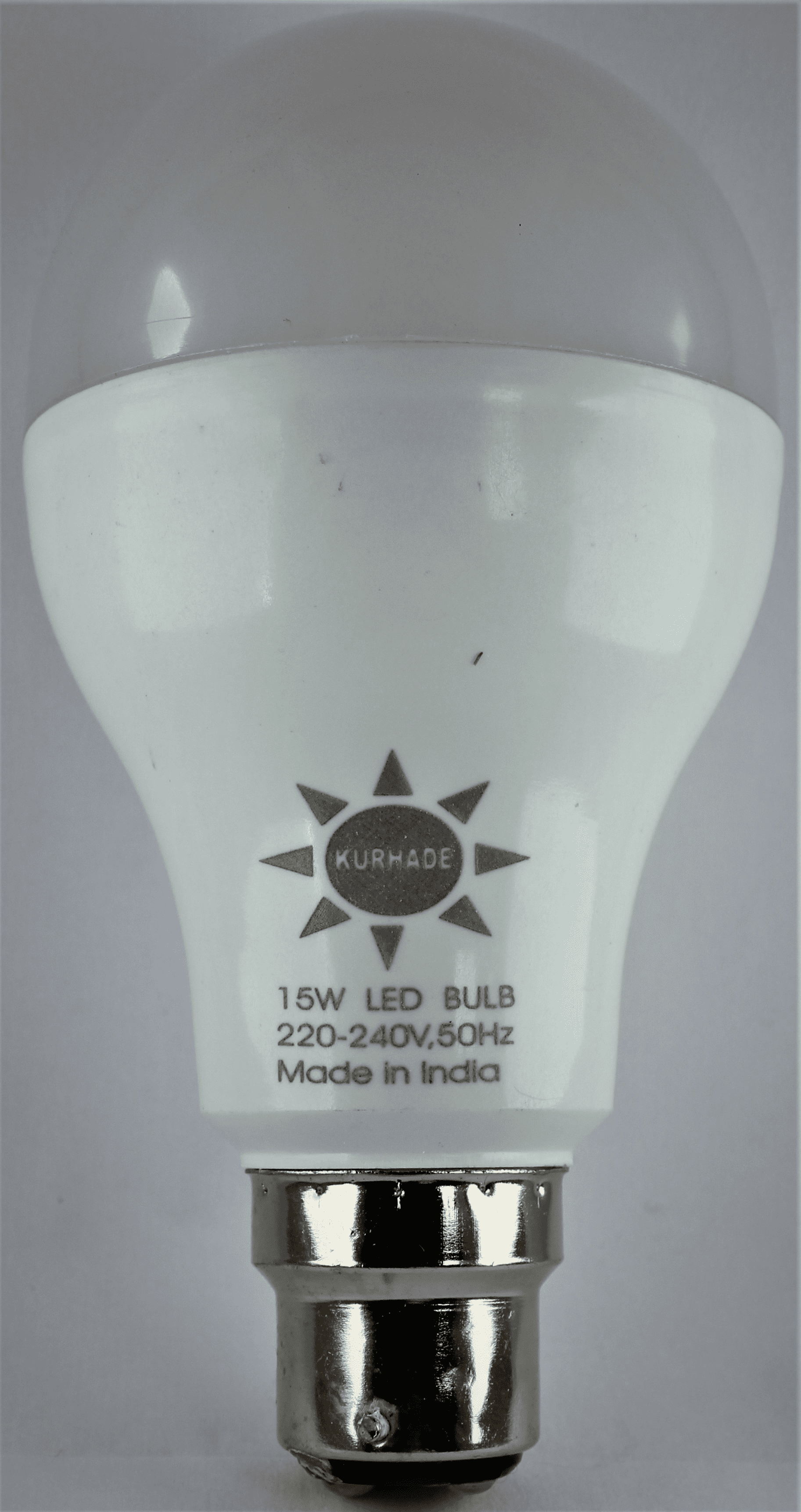 LED BULB, 15W, 1500LM, 6500K, B22d