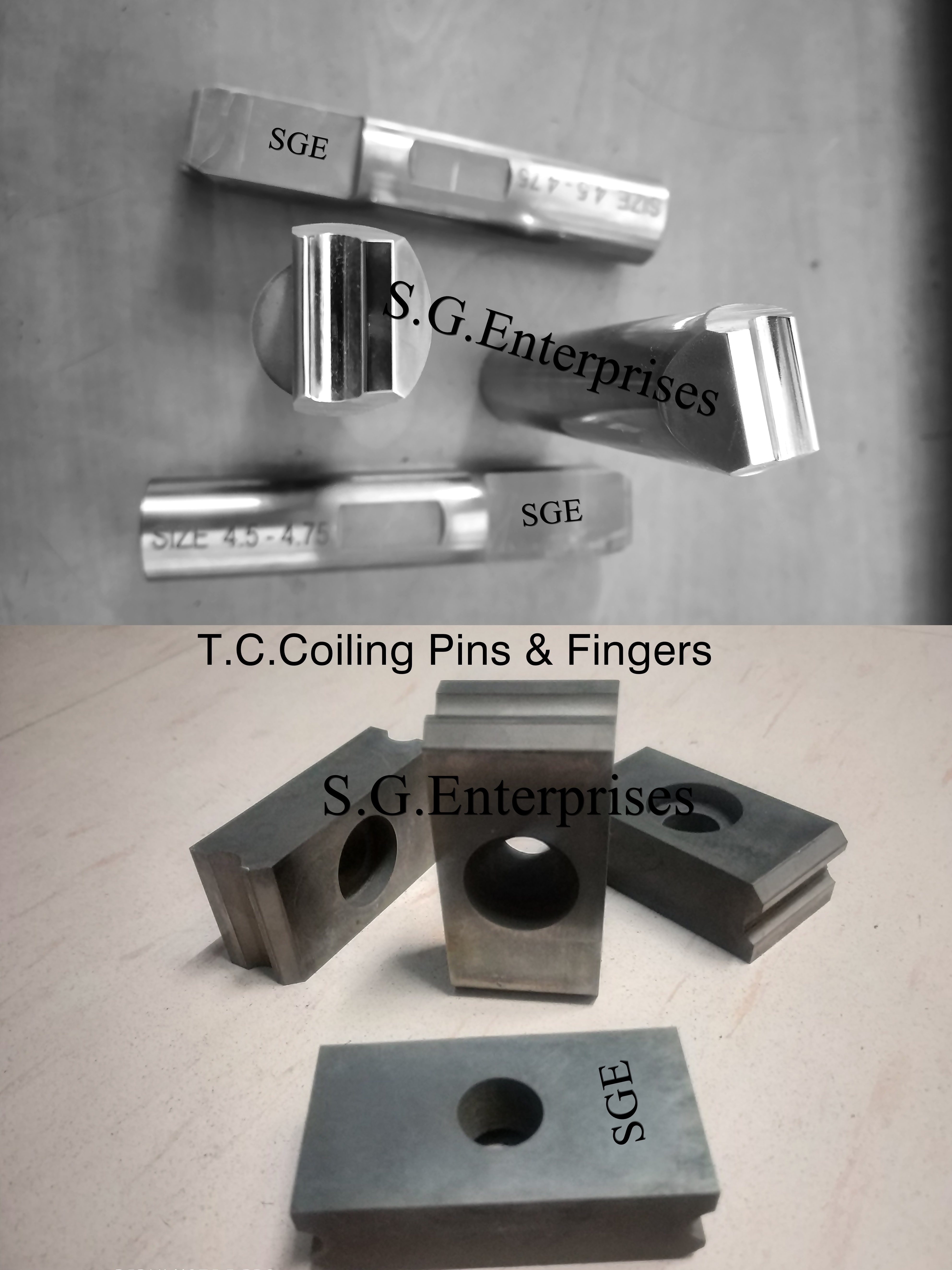 Tungsten Carbide Coiling & Pins for Spring Industries