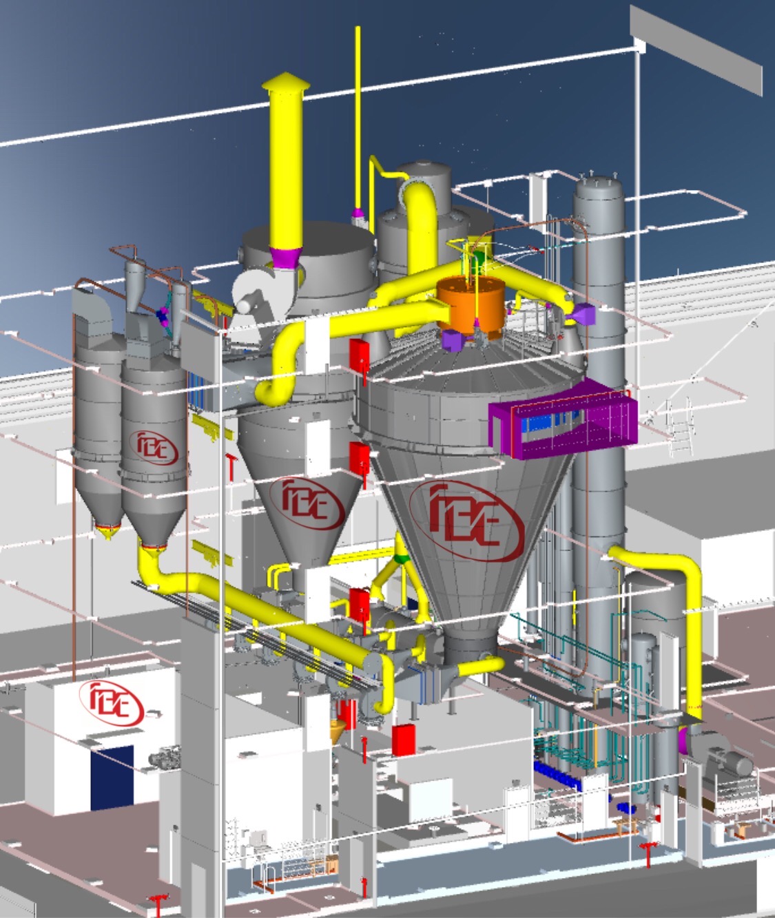 DRYER AND EVAPORATOR FOR MILK (MILK POWDER PLANT)