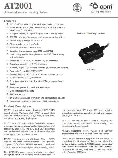 Advanced Tracker