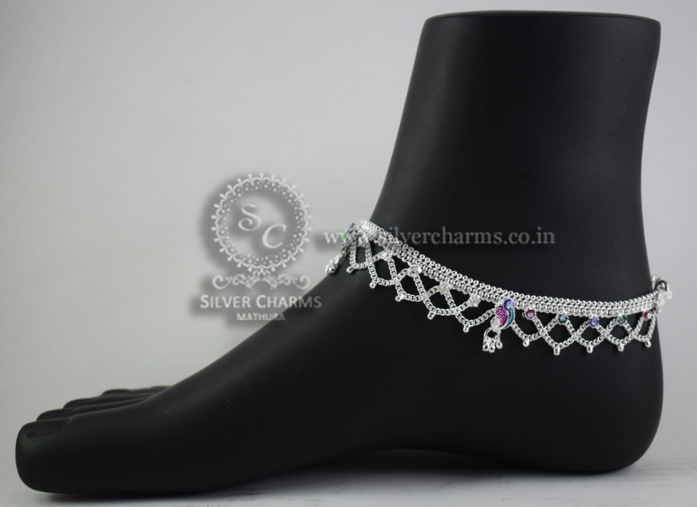 Silver discount payal lightweight