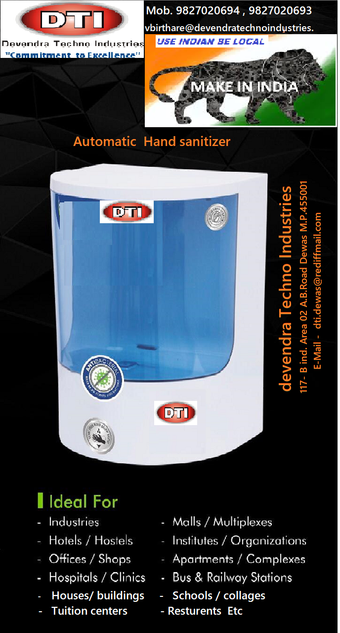 Automatic hand sanitizer dispenser 