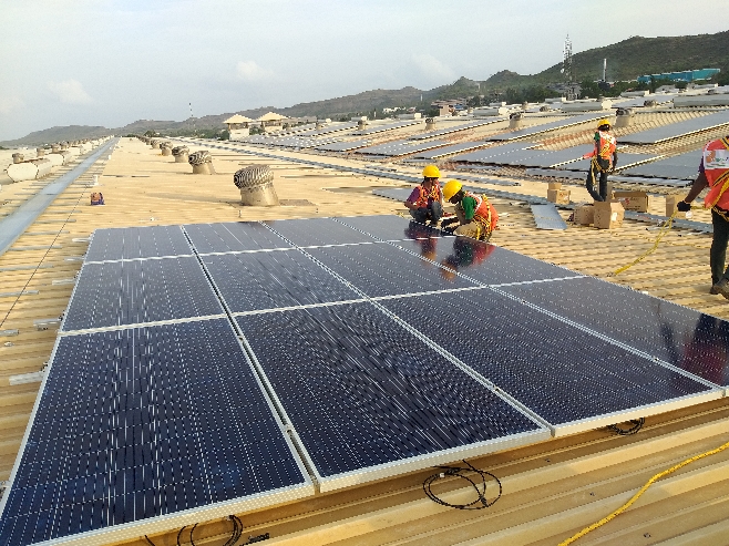 Roof Top Solar Power Plant
