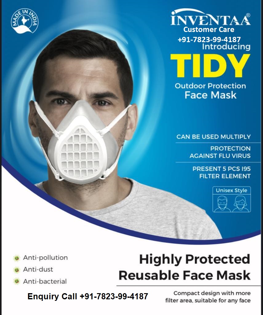 Inventaa Tidy Face Mask