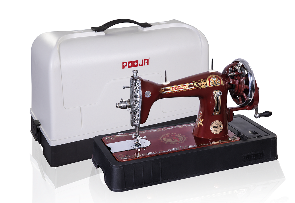 Pooja Classic Cover Composite Sewing Machine