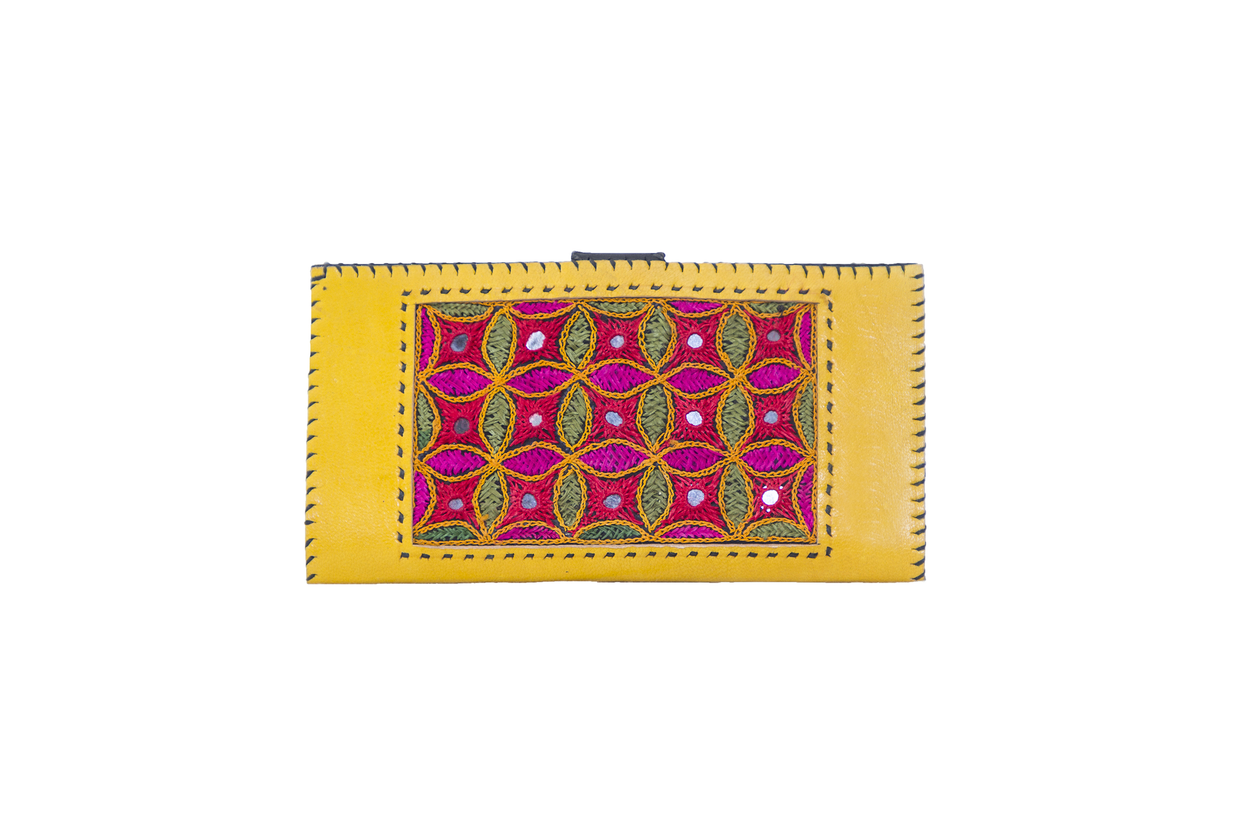 Traditional embroidered Clutch - Purse