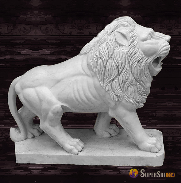Marble Elephant Statue