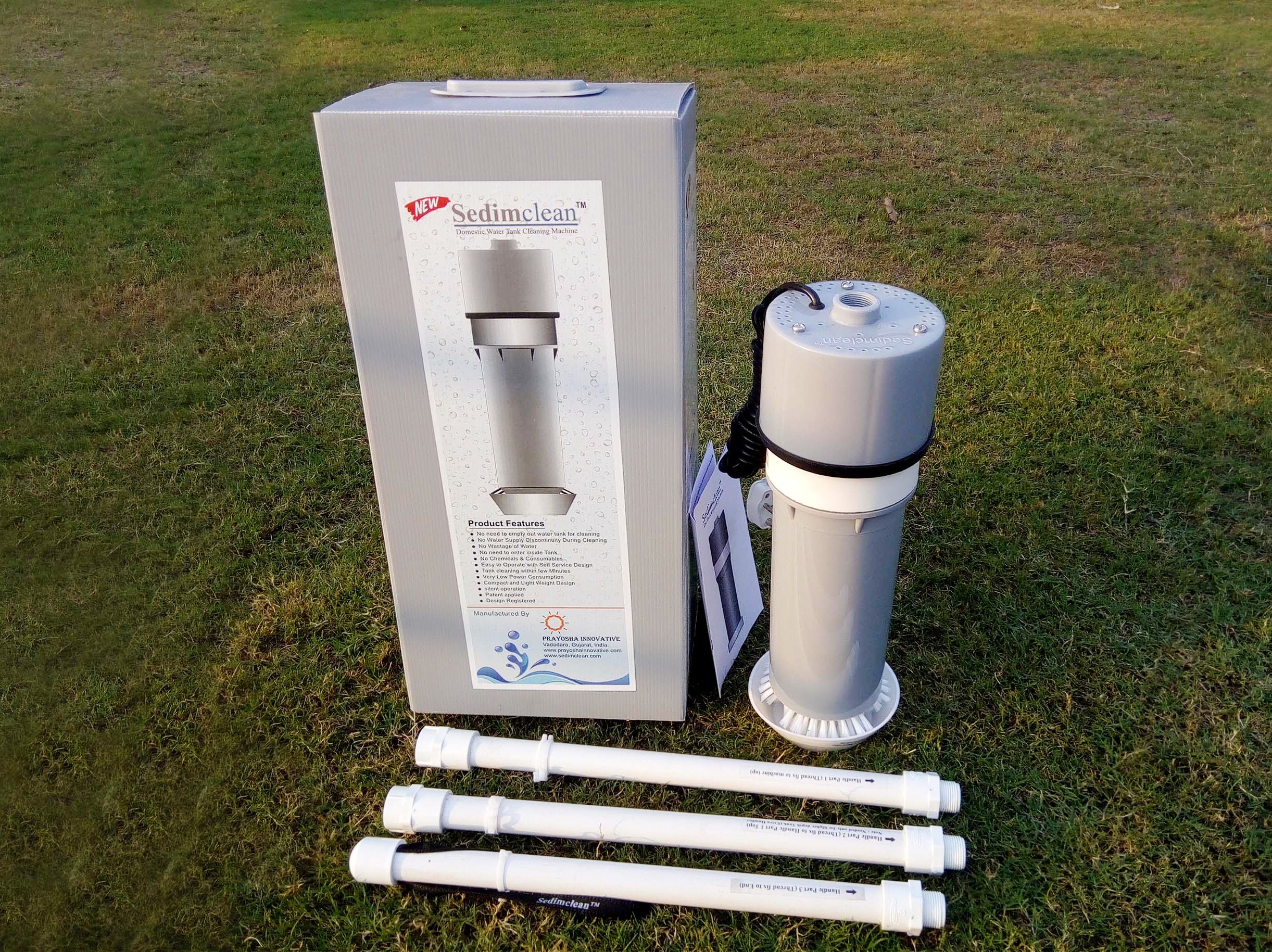 Sedimclean Domestic water tank cleaning machine