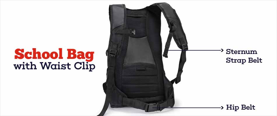 A BAG DISPLAYED WITH OUR POLYESTER WEBBING STRAPS