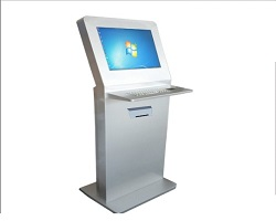 21.5 inch Floor Mounted Interactive Touch Kiosk