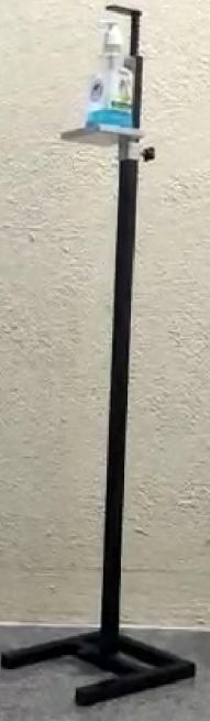  foot operated sanitizer stand