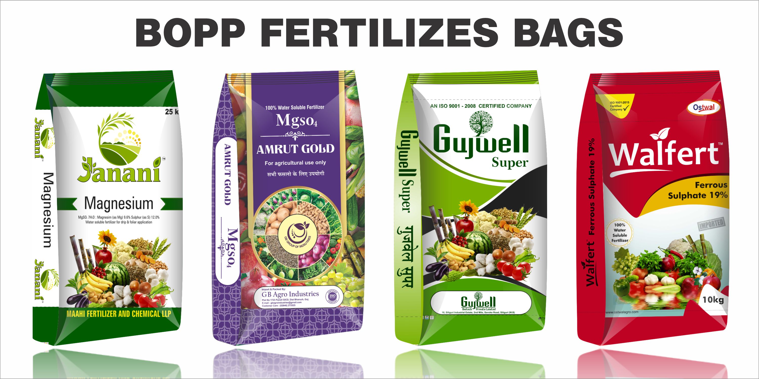 BOPP FERTILIZER BAGS