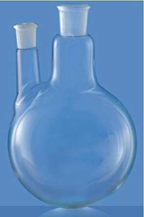 Flasks  Round Bottom, Two Necks, Centre Neck and One  Parellel Side Neck with Interchangeable Joints.
