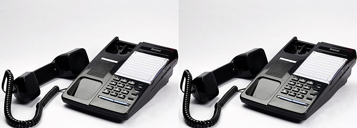 Beetel B77 basic (1+1) Intercom Facility plan Corded Feature Phone (Black)