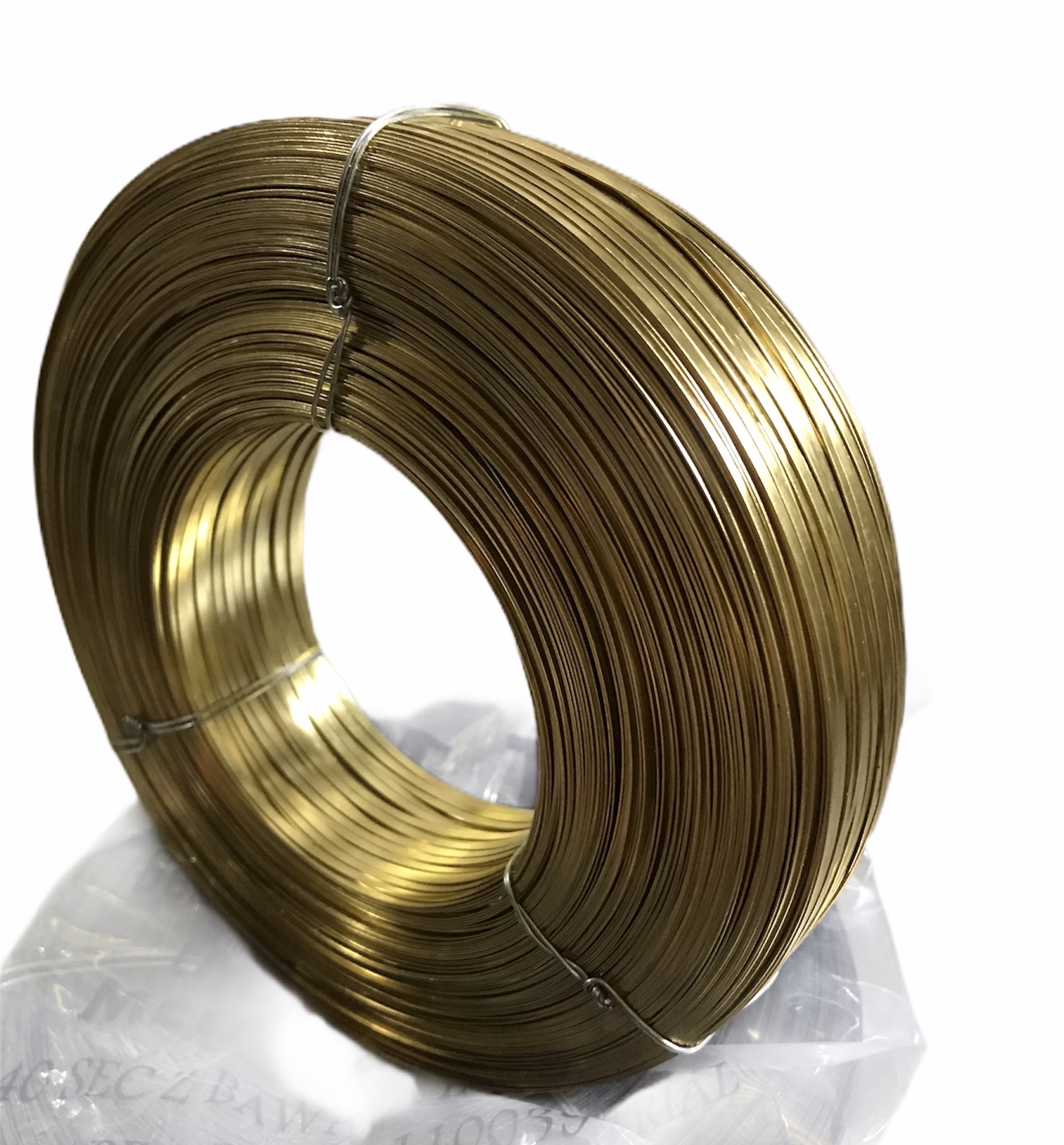 Brass Bottomstop Zipper Wire