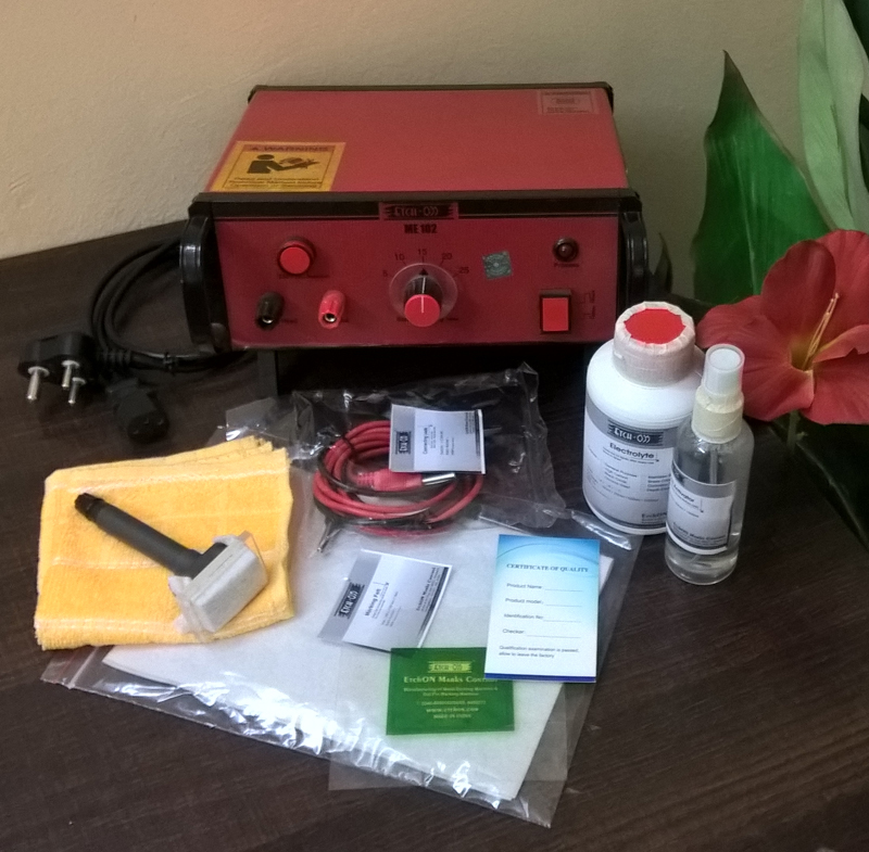 EtchON Electrochemical Metal Etching Machine