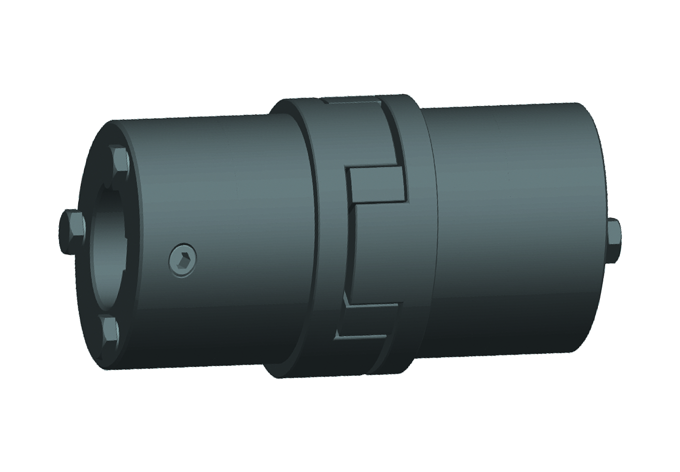 Spider Elastomer with Spacer type jaw coupling