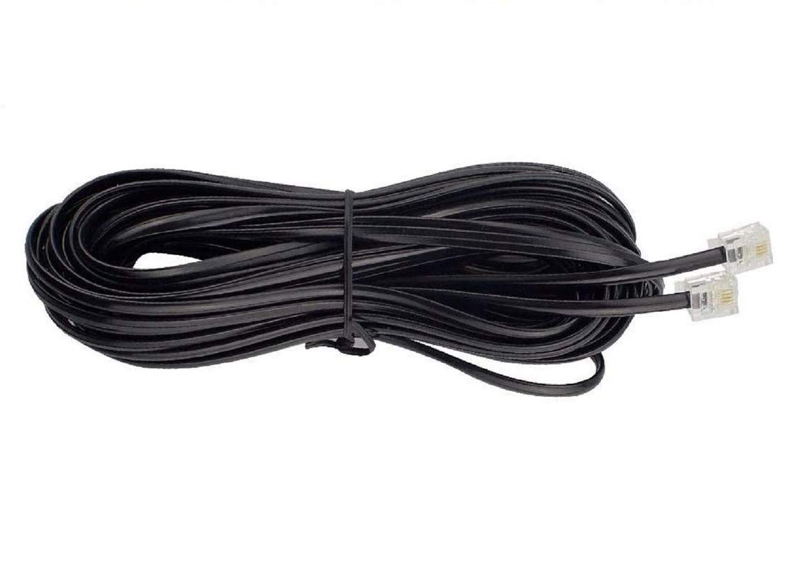 Telephone Modem Line Cord Cable, RJ11 Plug to Plug