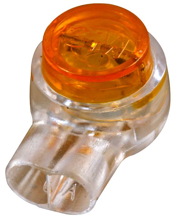 UY-3M Scotchlok IDC Butt 2Pin Splice Wiring Connector K1 2Wires Terminal Ethernet Cable Telephone 1.5mm Connector Terminal
