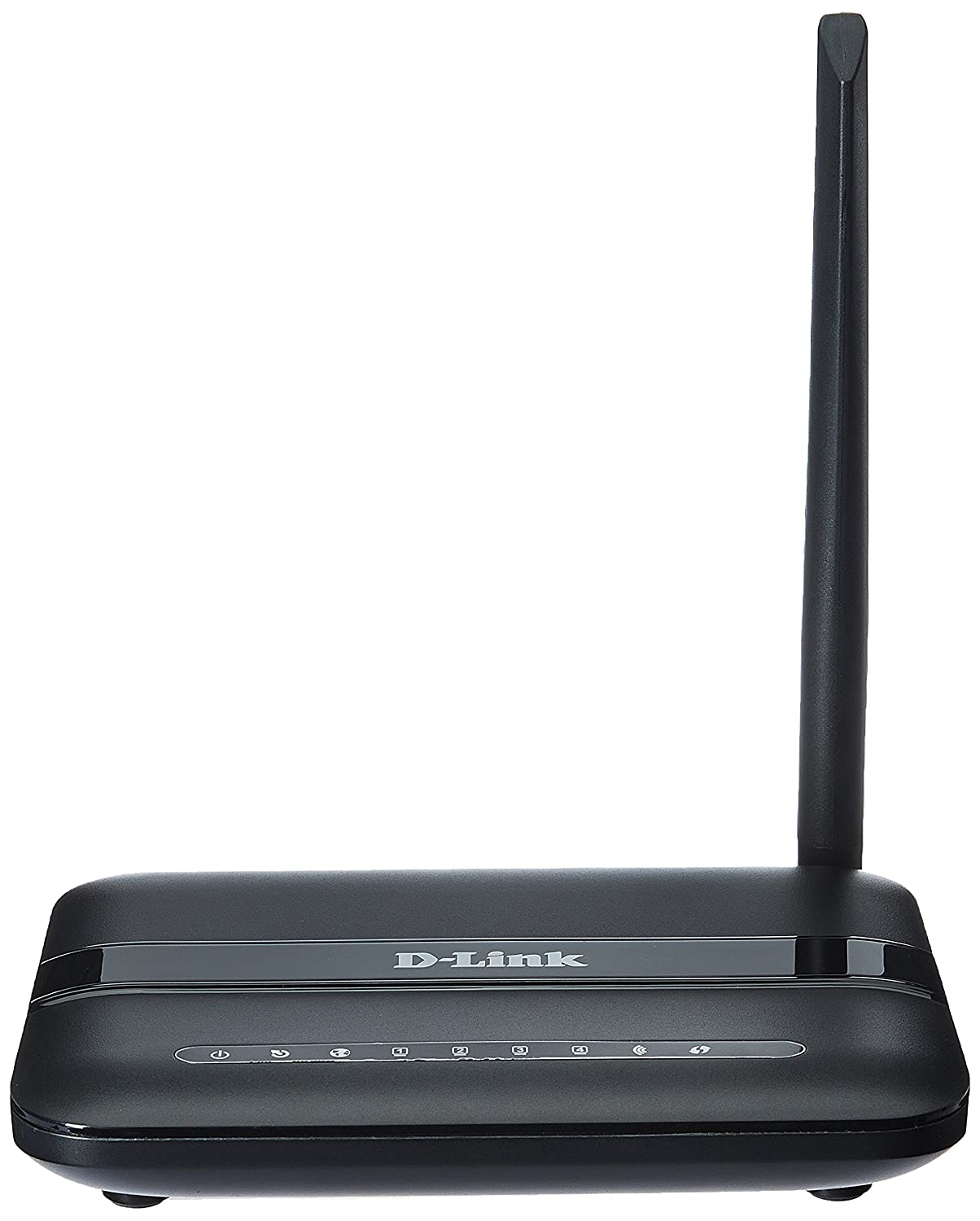 D-Link DSL-2730U Wireless-N 150 ADSL2+ 4-Port Router (Black)