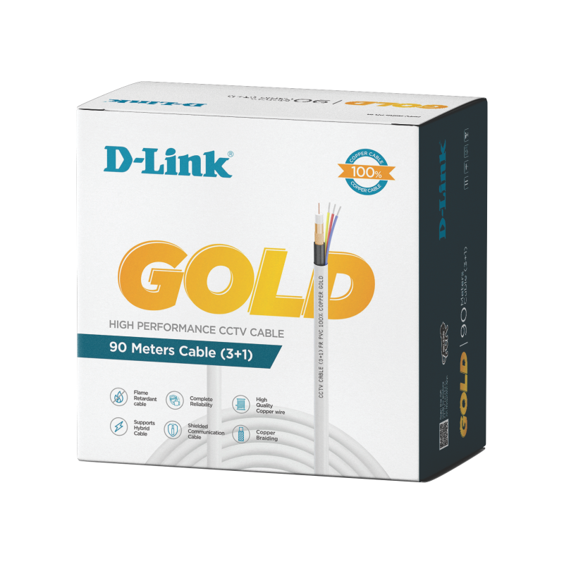 D-LINK Copper GOLD CCTV cable