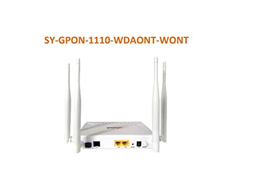  Syrotech SY-GPON-1110 WDAONT Wont GPON ONU Wireless Router Optical Network Unit with 4 Antenna