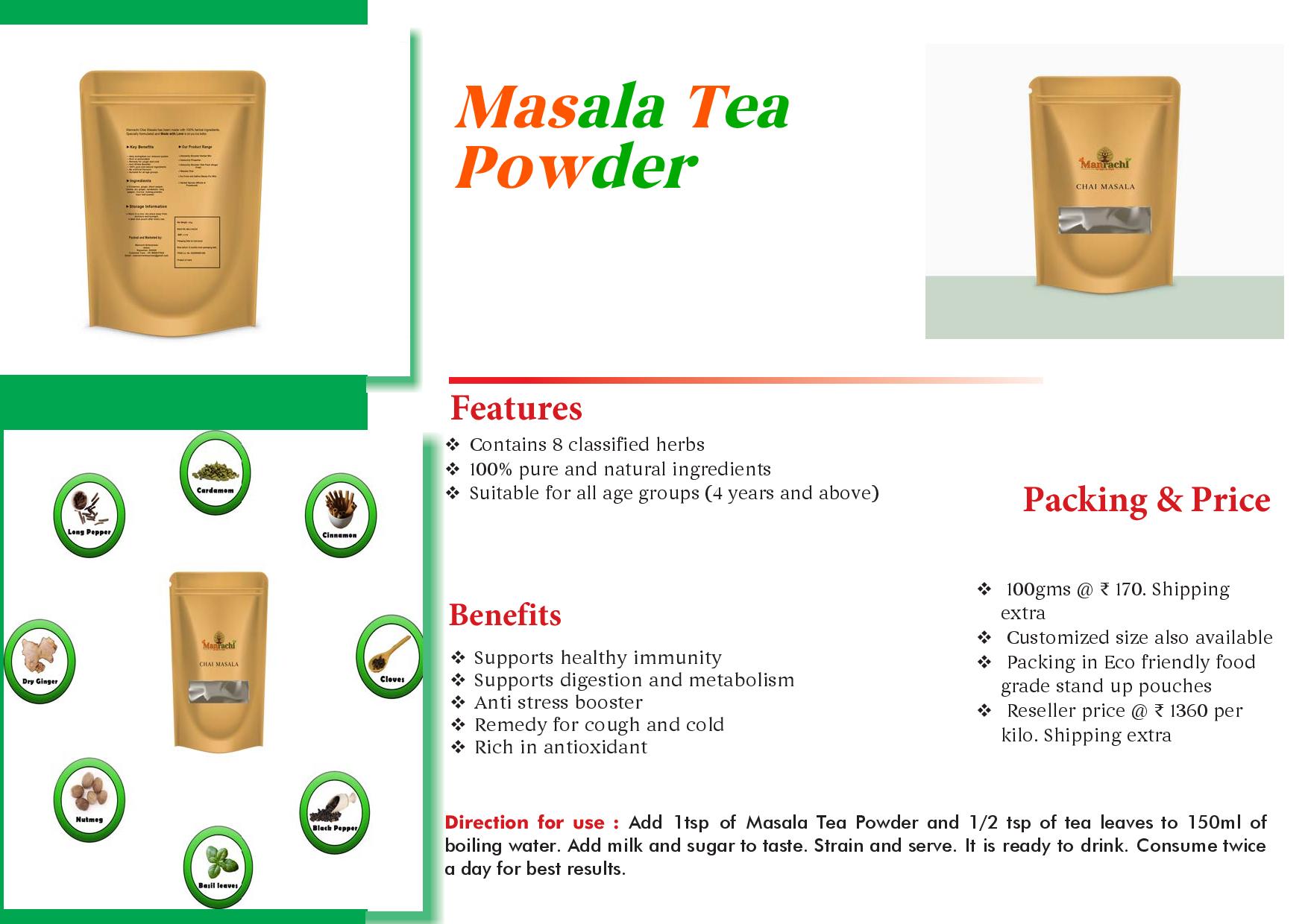Kadak Chai Masala Powder