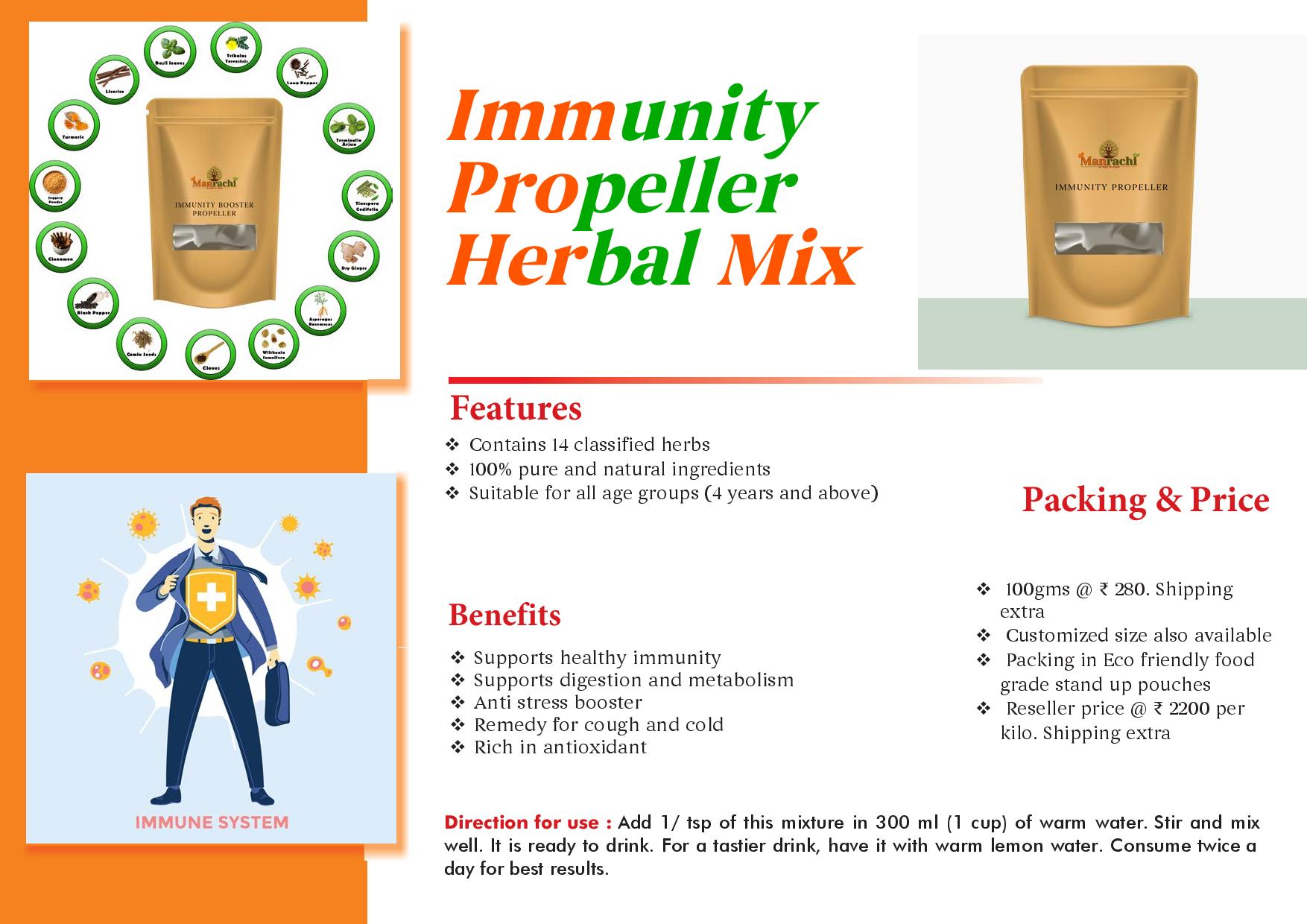 Immunity Propeller Herbal Mix