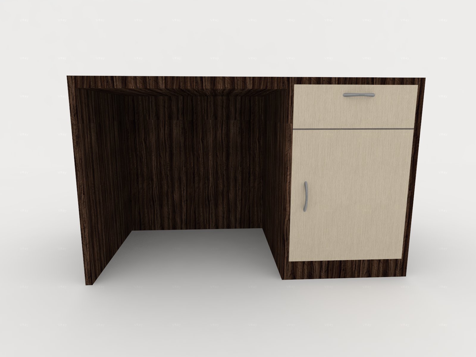 MODULAR TABLE 1 SIDE STORAGE 