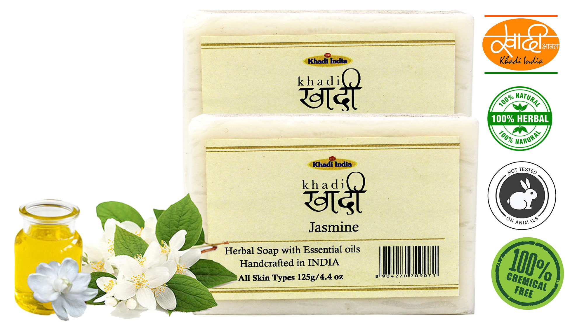 Khadi Glycerine Jasmine