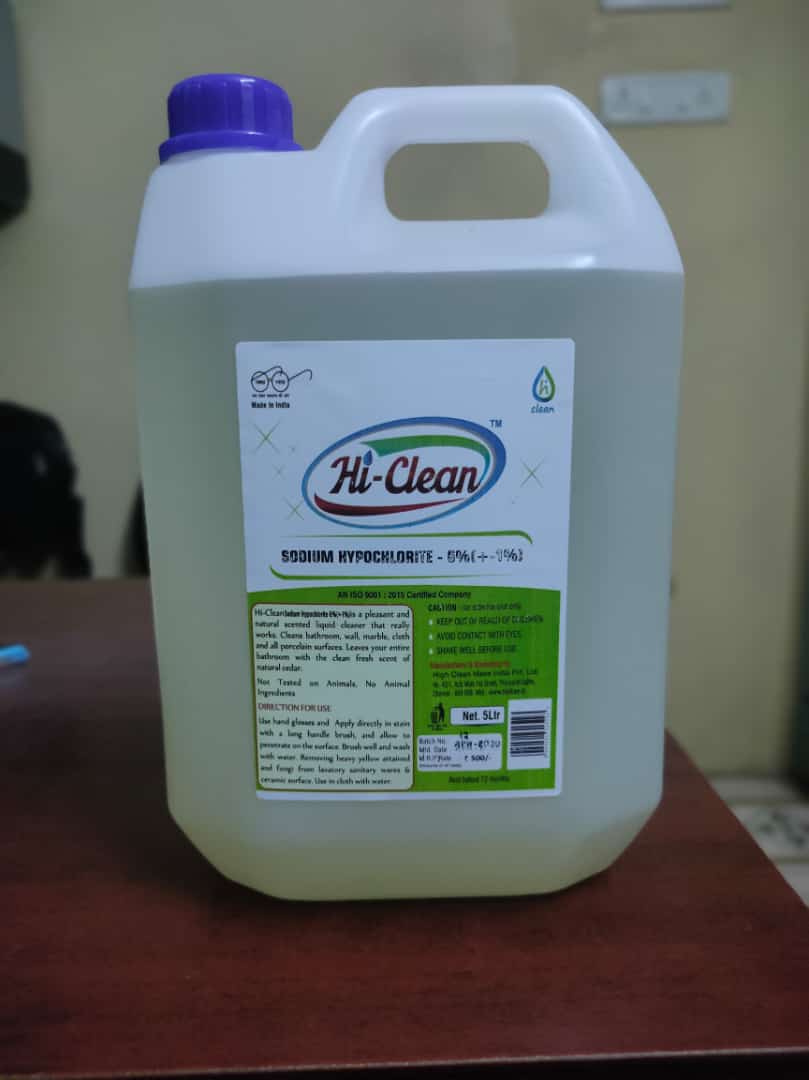 Hi-clean sodium hypocloride