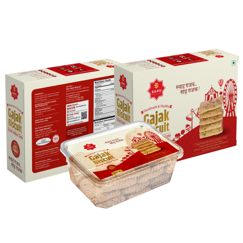 Sahu Crispy and Flaky Gajjak