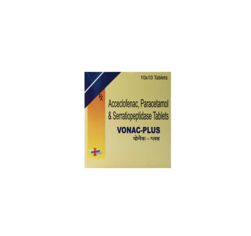 VONAC PLUS (ANALGESIC + ANTIPYRETIC) TABLETS