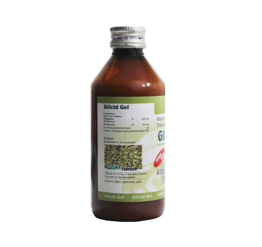 GILCID-GEL ( ANTACIDS ) SYRUP