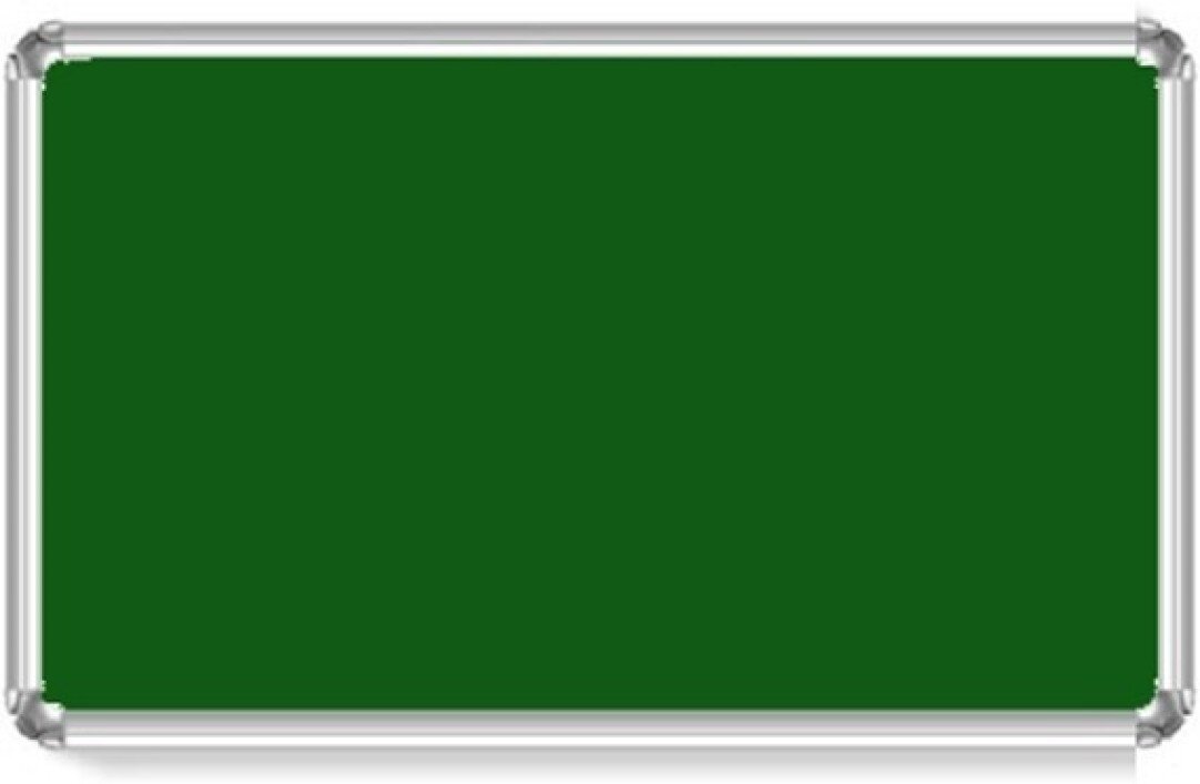 Green chalk board