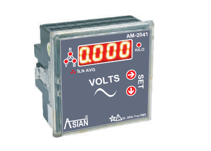 THREE PHASE VOLT METER