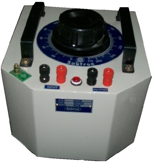 15 AMPS SINGLE PHASE VARIABLE TRANSFORMER BOX TYPE