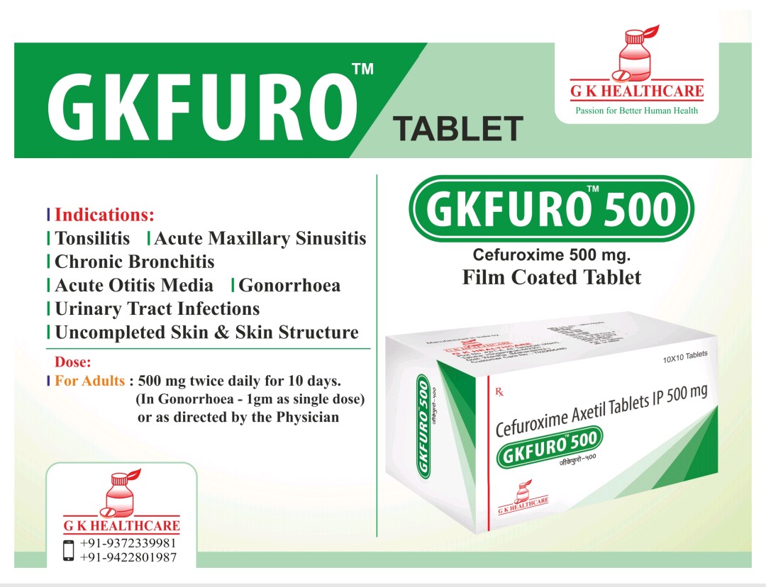 Cefuroxime Tablets 500MG