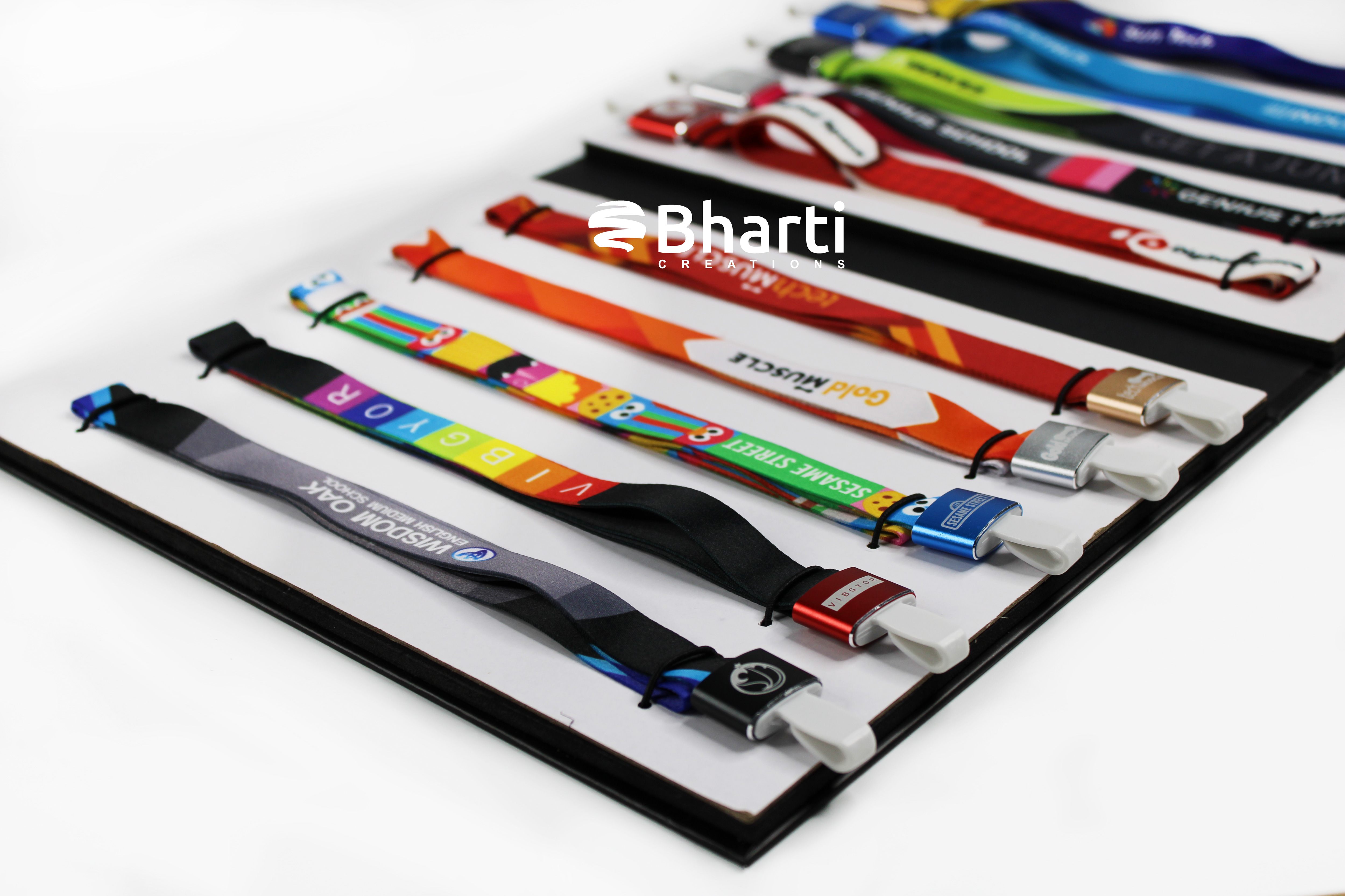 Customized Digitally Printed Lanyards; Printed ID card ribbons; Printed Satin lanyards