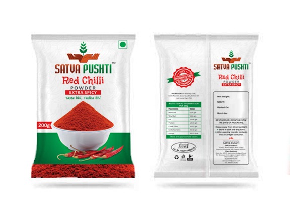 SATVA PUSHTI RED CHILLI POWDER