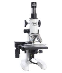 Gemkolabwell G-S-725-107 Metal White Compound Microscope