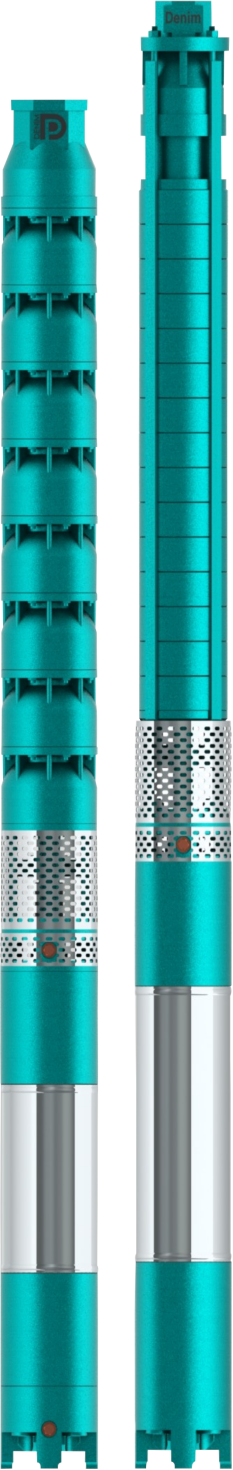 v6 submersible pump set
