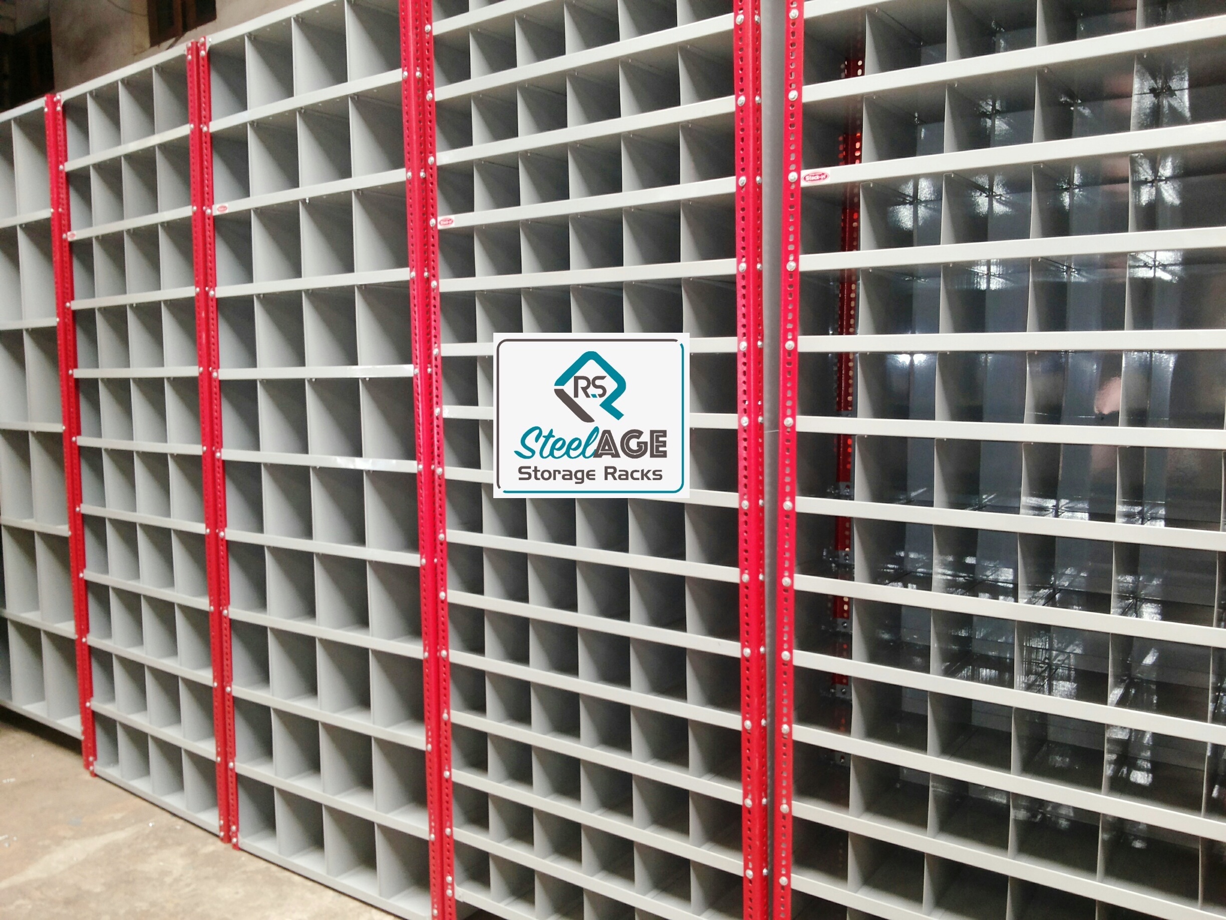 Slotted angle racks