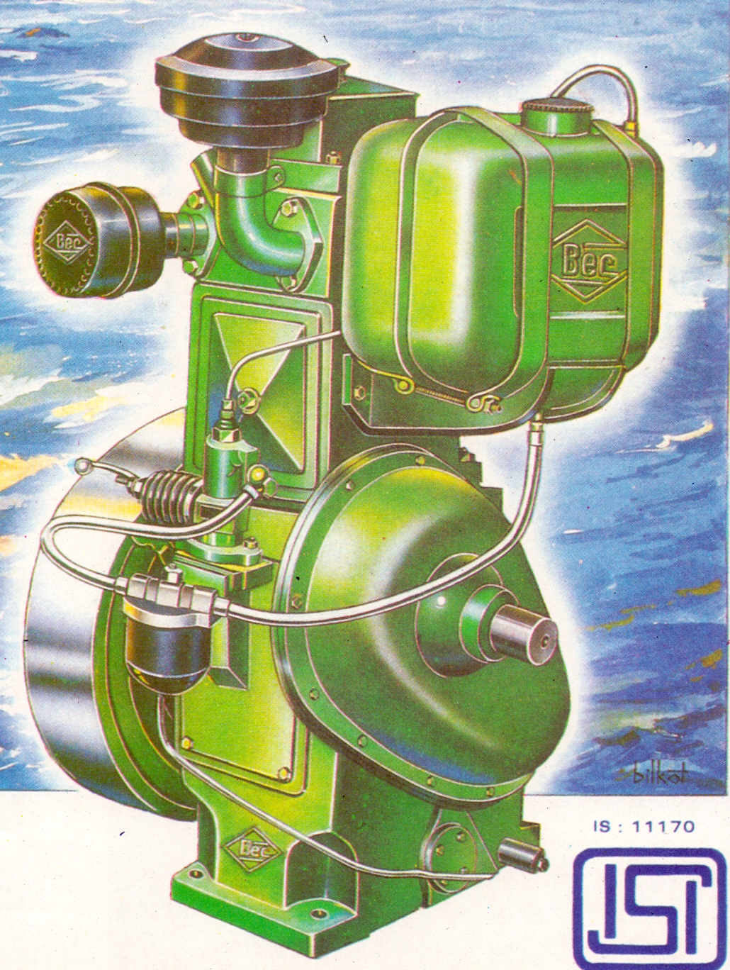 Water Cooled Diesel Engine Av-1
