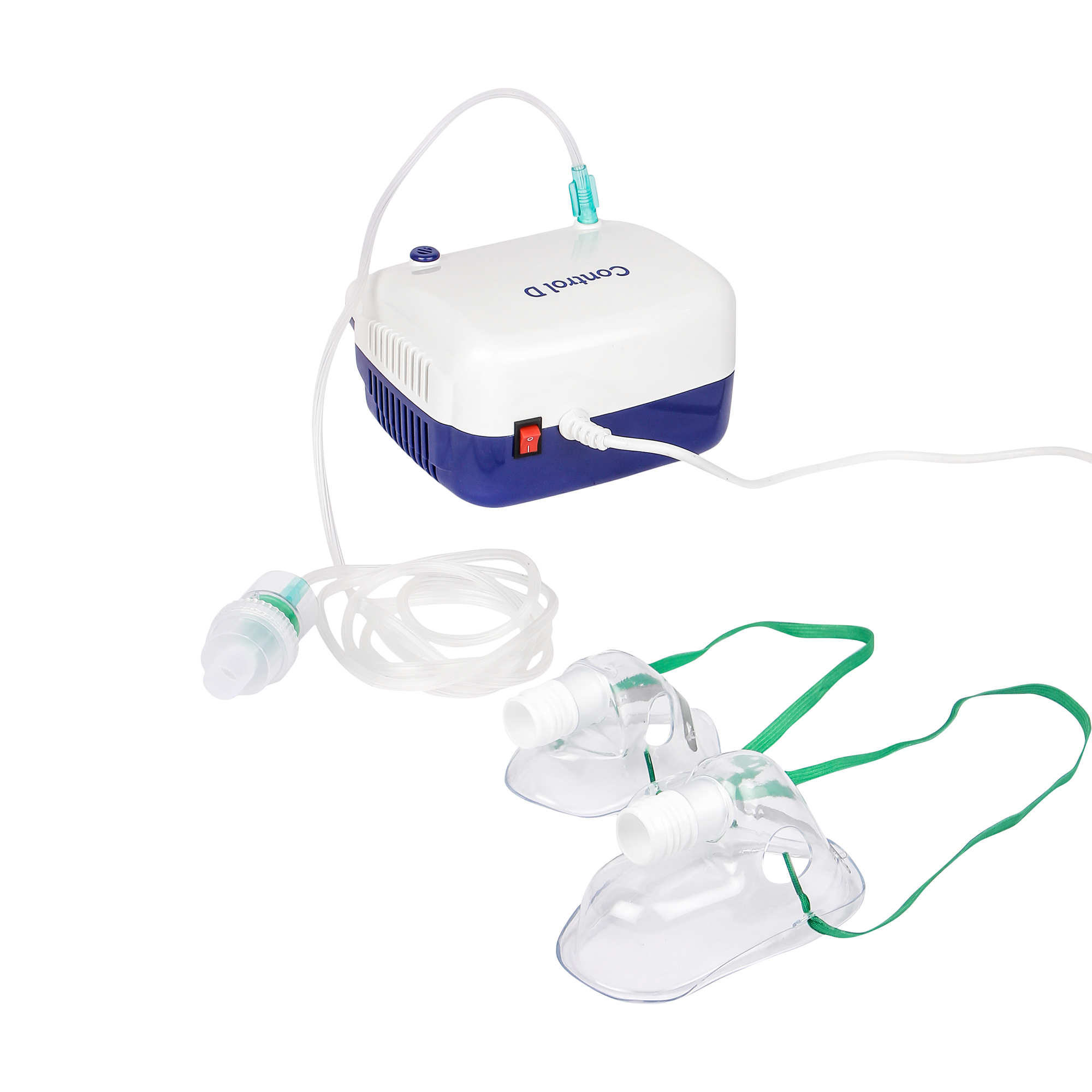 Control D Compressor Complete Kit Nebulizer with Child and Adult Masks 