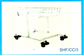 Hospital Furniture (Mobile 2 Section Children’s Cot)
