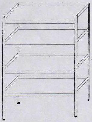 STORAGE RACK (KITCHEN EQUIPMENT)