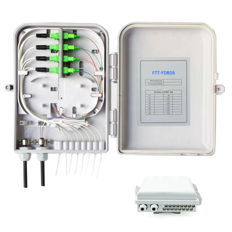  FTTH fiber optic terminal box PLC splitter box